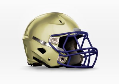 Brentwood Bruins Helmet