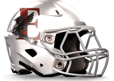 East Nashville Eagles Football Helmet
