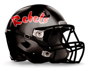Maryville Rebels Football Helmet