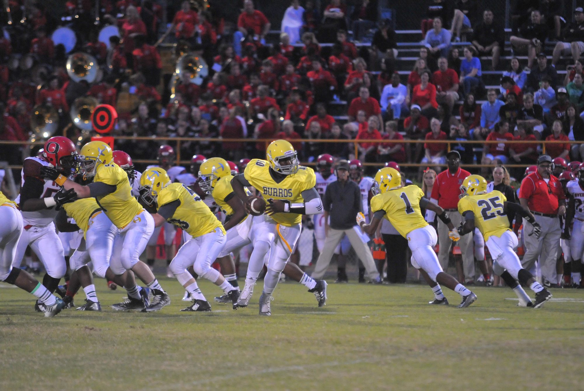 Overton Bobcats at Hillsboro Burros