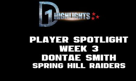 Dontae Smith Week 3 Player Spotlight