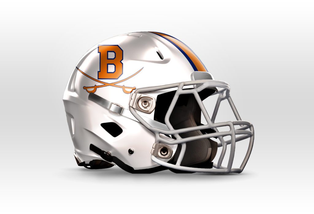 Beech Buccaneers Football Helmet