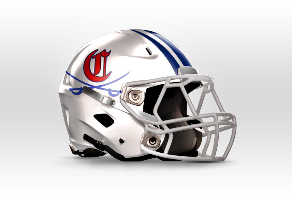 Cookeville Cavaliers Football Helmet