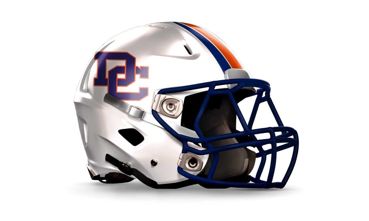 Dickson County Football Helmet