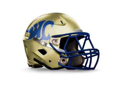 Wilson Central Wildcats Helmet