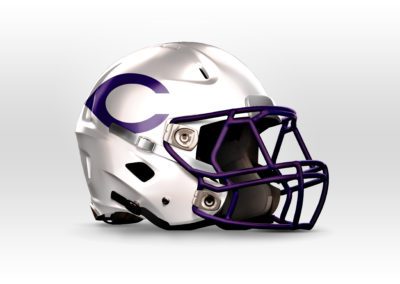 Clarksville Wildcats Football Helmet