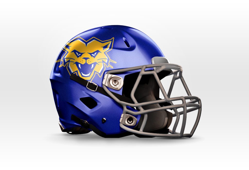 BGA Wildcats Football Helmet