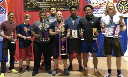 Mt. Pleasant Football/Weight Lifting Takes 1st Place at NASA Competition