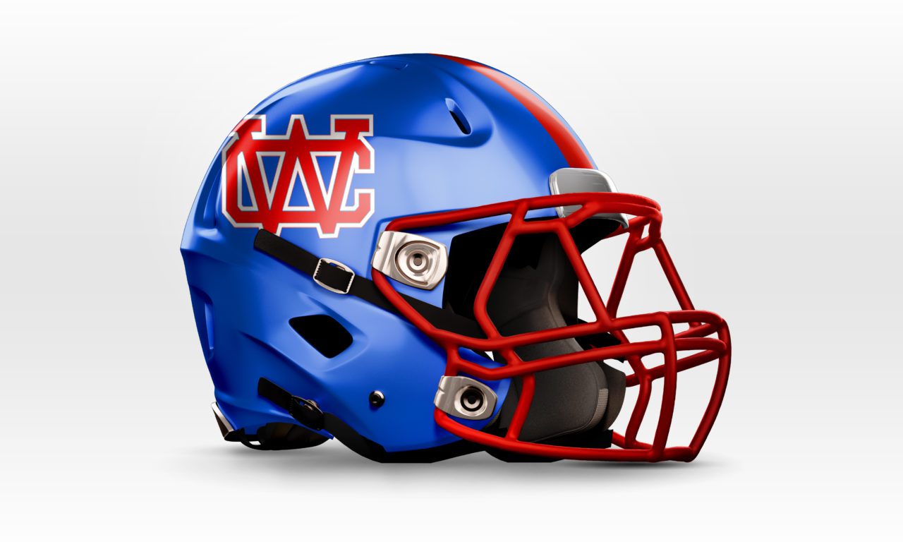 Warren County Pioneers Helmet