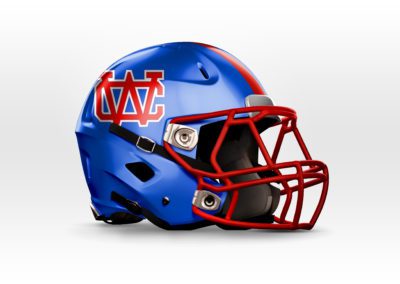 Warren County Pioneers Helmet