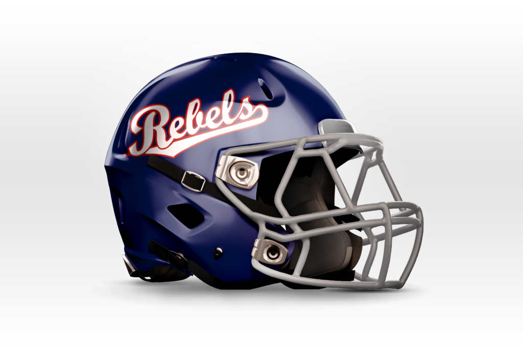 Franklin County Rebels Helmet