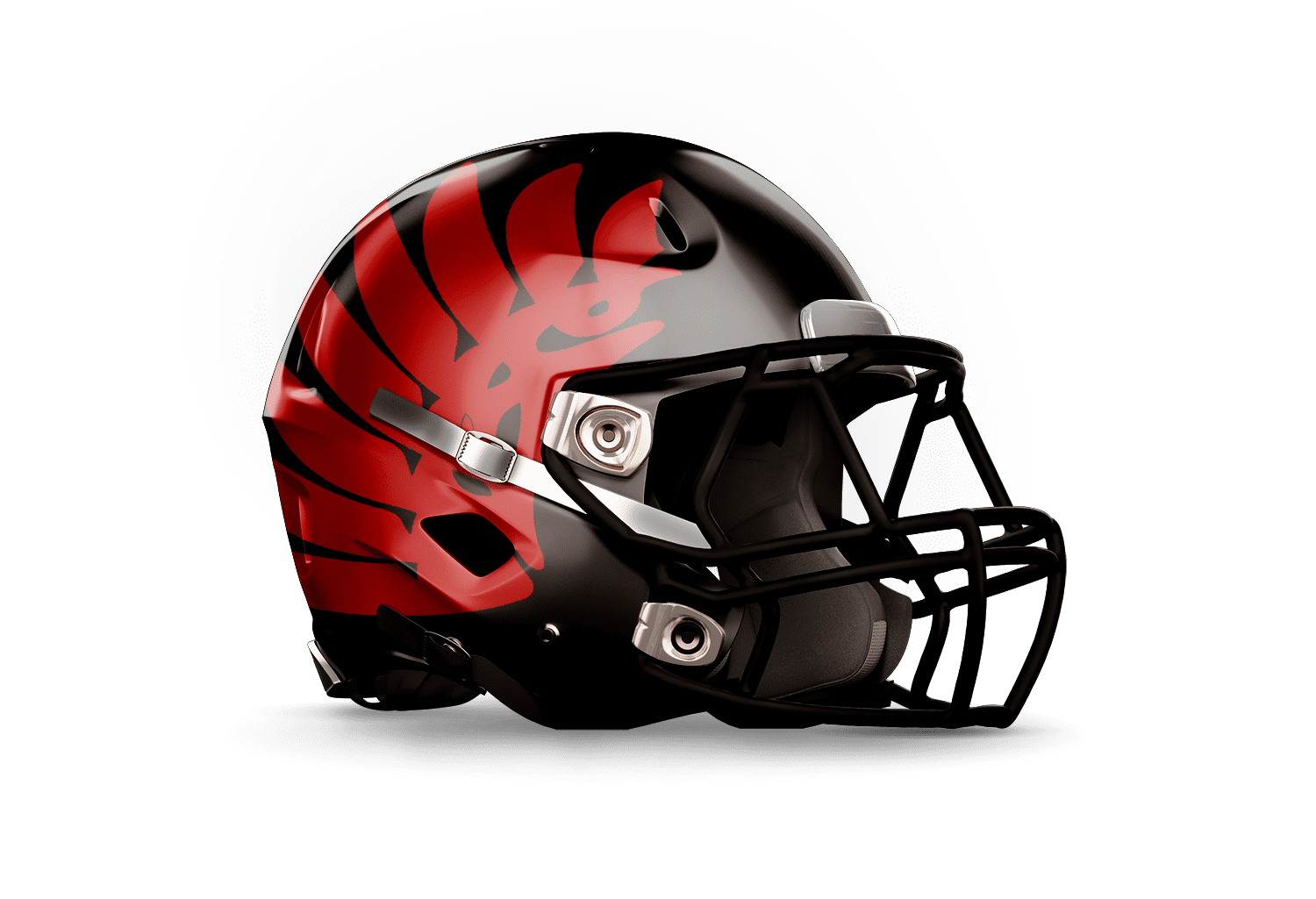 Stewarts Creek Red Hawks Helmet