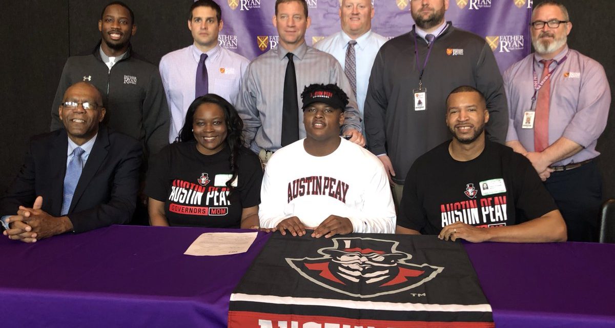 David Russell Signs with Austin Peay Football