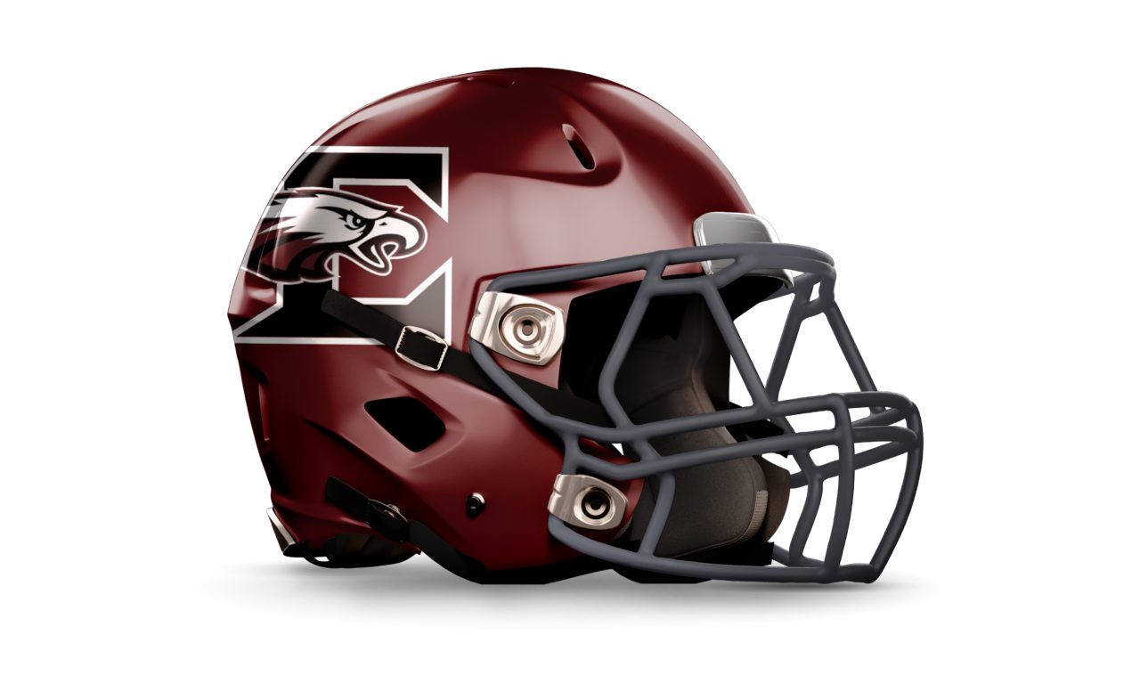 Eagleville Eagles Football Helmet