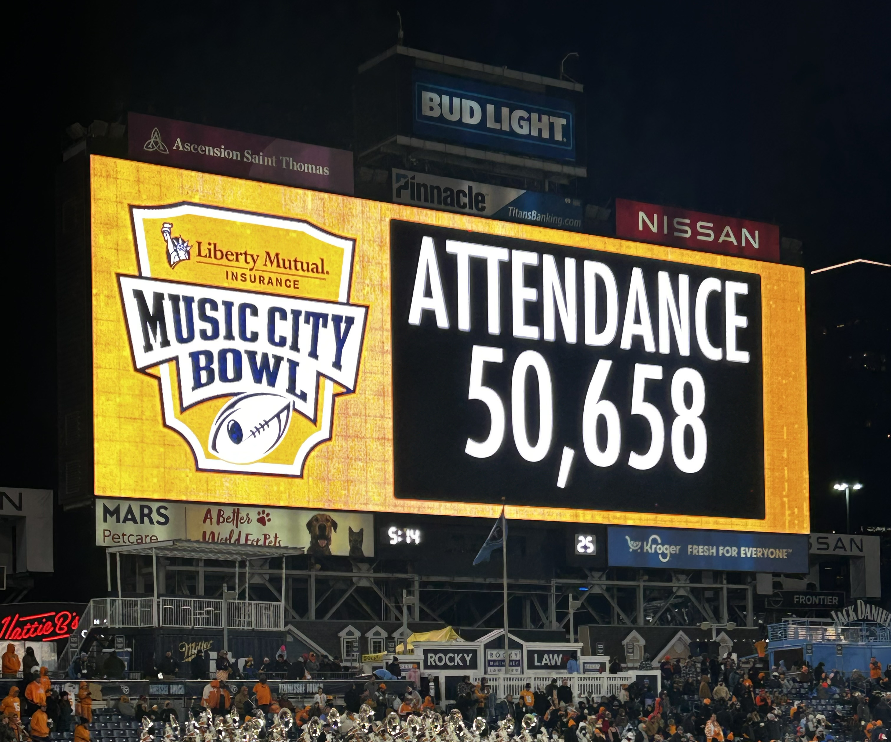 Music City Bowl: A Nashville Showcase, a Tennessee Gut Punch, and a Glimpse of What’s Next